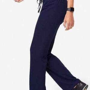 Figs Navy Scrub Pants. Size Large